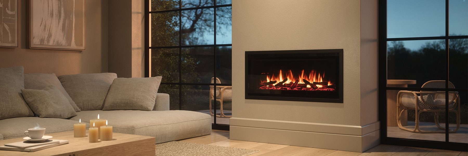 Wall Inset Electric Fires
