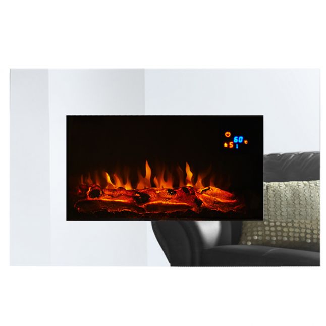 Shaftesbury Mirror LED Electric Fire