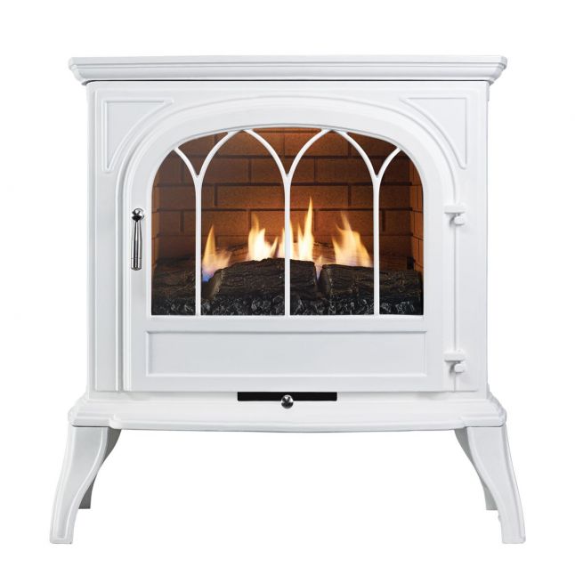 Amberley Flueless Gas Stove White