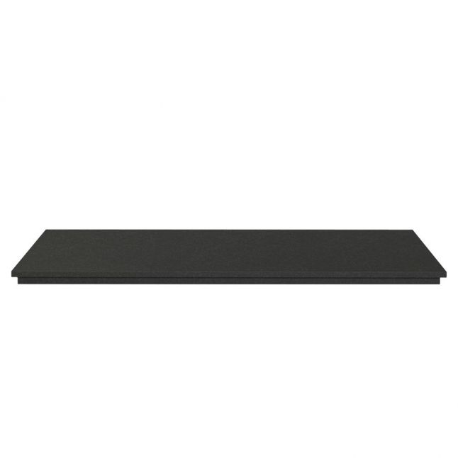 Fireplace Hearth - Black Granite Polished