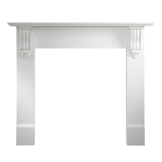 Bude Agean Limestone Fireplace Surround