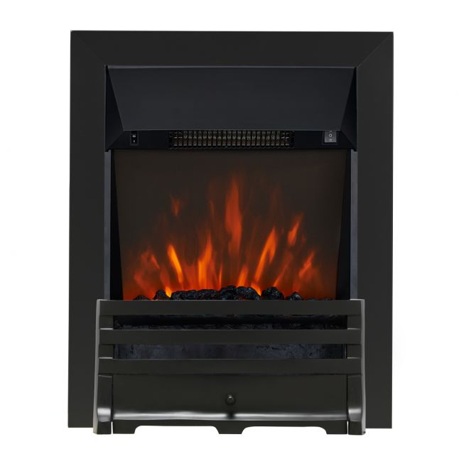 Clara Grove Black LED Electric Fire 