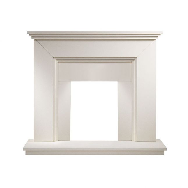 Copplestone Portuguese Limestone Fireplace