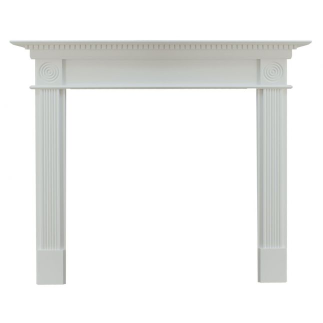 Waybridge Fireplace Surround Painted White