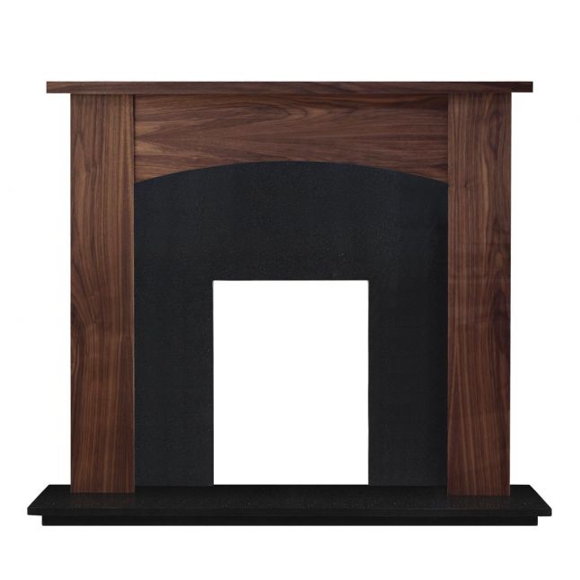 Wellington Fireplace Walnut Veneer