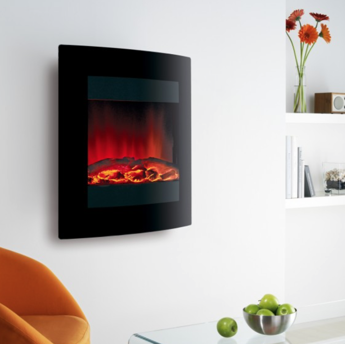 Ebony electric fire from Superior Fires