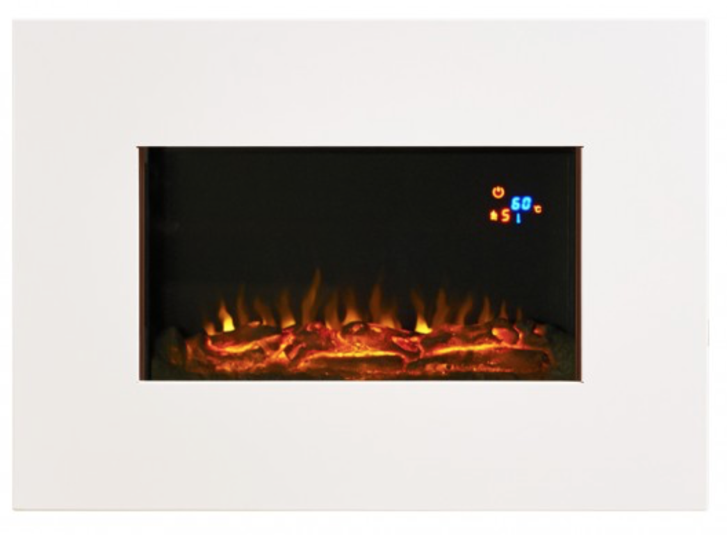 Shaftesbury FAB LED white electric fire